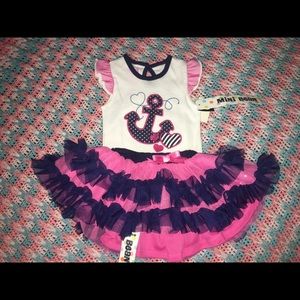 Onesie with matching tutu